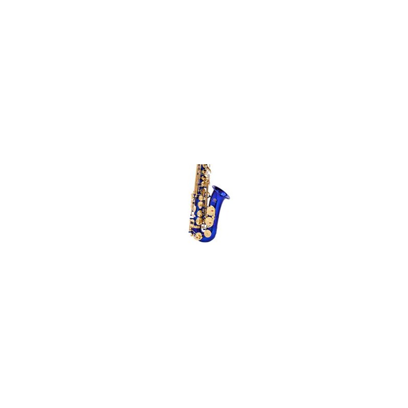 Alto saxophone  [Blue body gold key single key tendon]